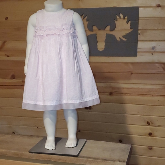 NEW 6/9 MONTH 🌷ADORABLE PINK EASTER DRESS - Picture 7 of 15